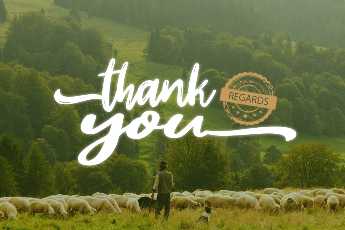 Dream Meadow Script, a Script Font by khurasan (Photo 9 of 9)