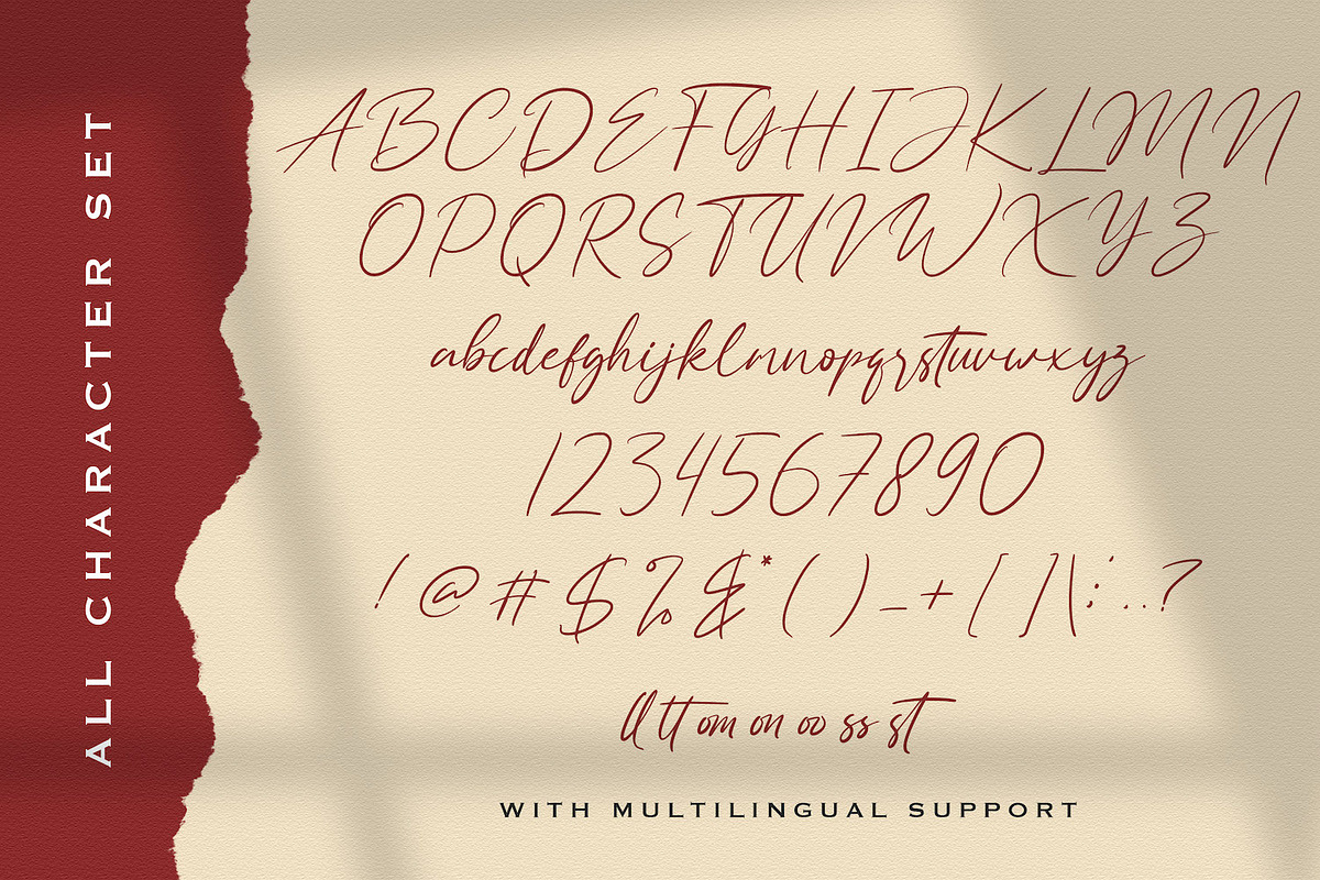 Hay Catty - Handwritten Font, a Script Font by StringLabs (Photo 6 of 7)
