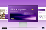 HR Management Presentation Deck, a Presentation Template by Claymoon Lab (Thumbnail 1 of 7)