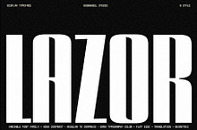 GW Lazor Font Family