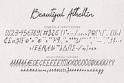 Beautiful Athellin, a Handwritten Font by Yoga Letter (Thumbnail 7 of 7)