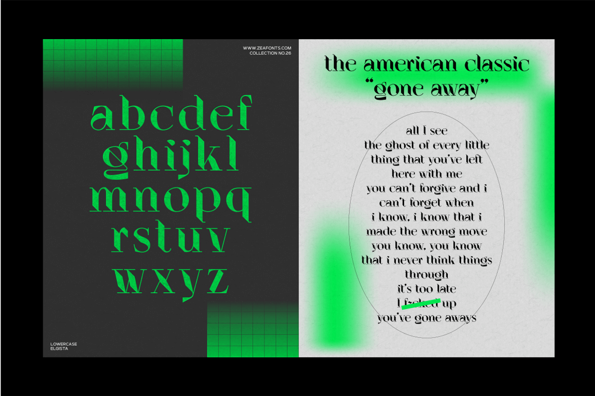 ELGISTA, a Serif Font by Bagerich Type Foundry (Photo 4 of 13)