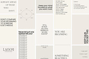 CANVA PS Instagram Quotes Posts, a Social Media Template by Love Radiation Studio (Thumbnail 11 of 16)