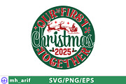 Our First Christmas Together 2025, a Graphic by mh_arif (Thumbnail 1 of 4)