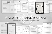 Mental Health Planner Printable, a Stationery Template by BRANDcontent (Thumbnail 1 of 6)