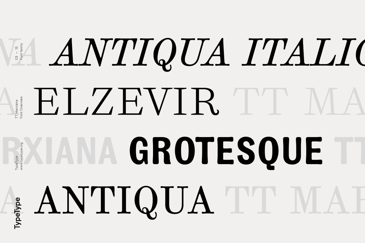 TT Marxiana, a Serif Font by TypeType (Photo 3 of 15)