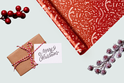 Hand-Drawn Floral Christmas Elements, an Illustration by nyulpsd (Thumbnail 2 of 4)