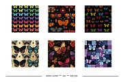 Butterfly Retro Art Style Patterns, a Pattern Graphic by karenfoleyphoto (Thumbnail 11 of 16)