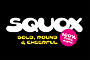 Squox, type rebel, a Sans Serif Font by TypeFaith Fonts (Thumbnail 1 of 11)