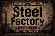 Steel, a Sans Serif Font by Wow Magic (Thumbnail 3 of 4)