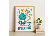 Rolling Through Weekend Wall Art, a Background Graphic by LaseredNinja (Thumbnail 3 of 7)