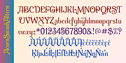 Acorn Swash, a Sans Serif Font by Ingrimayne Type (Thumbnail 6 of 7)