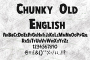 Chunky old English font, a Font by Charlotte Breedon Design (Thumbnail 4 of 4)