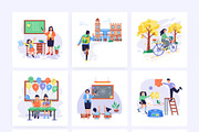 Back to School Illustrations, an Emoji Icon by Vectors Market (Thumbnail 5 of 6)