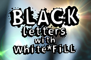 Splasher + WhiteFill version, a Sans Serif Font by wowomnom (Thumbnail 7 of 15)