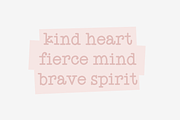Heartsound Typewriter Serif Font, a Handwritten Font by Beck McCormick (Thumbnail 6 of 10)