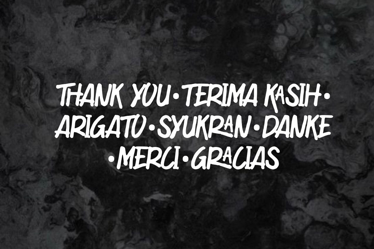 PALAKKA - Handwritten font, a Handwritten Font by Majelis Art (Photo 8 of 8)