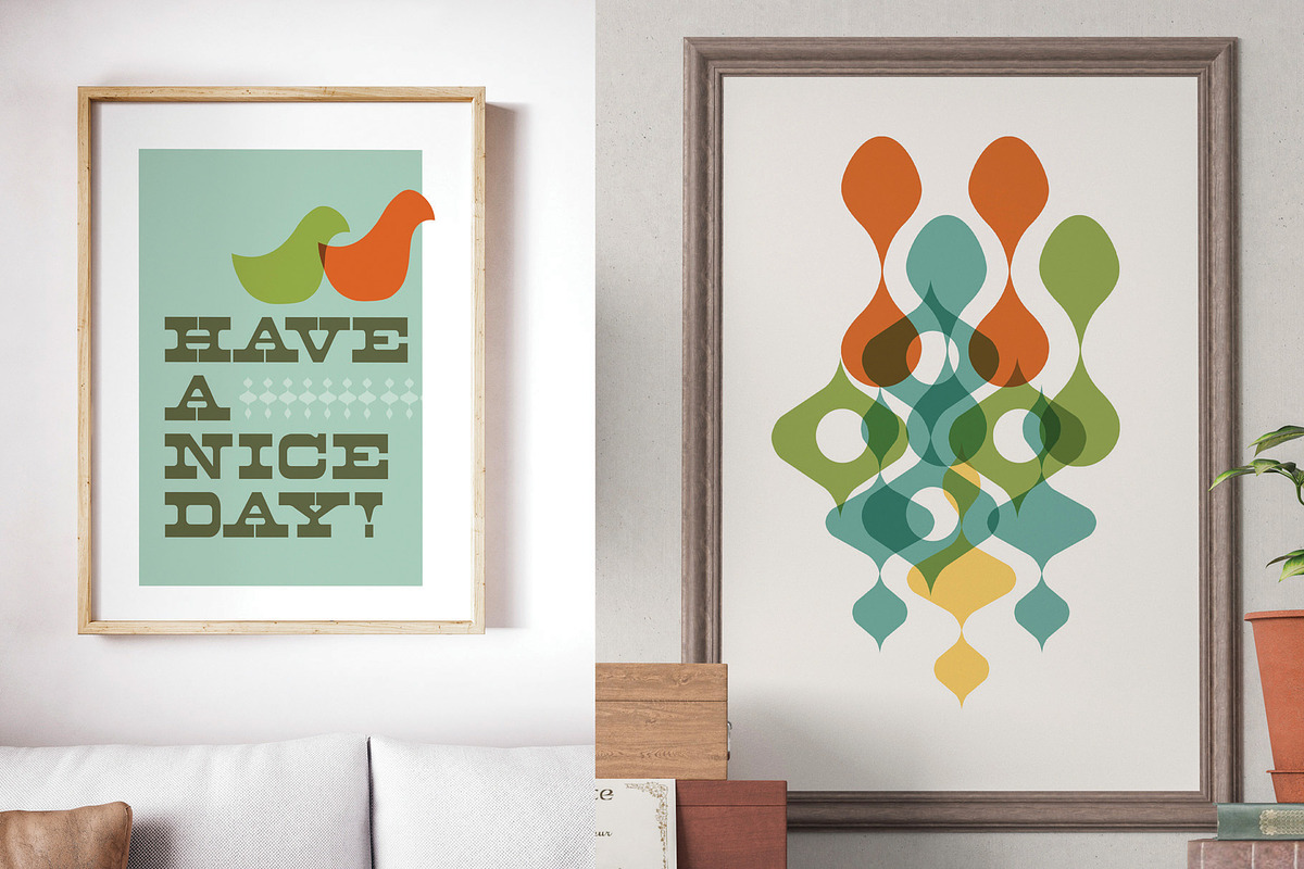 Autumn 1974 fun graphic shapes, an Illustration by Serifs & Whiskey (Photo 5 of 7)