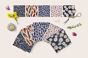 Flowers and Spots seamless pattern 2, a Pattern Graphic by AnnArt (Thumbnail 5 of 8)