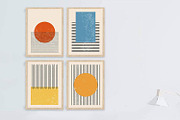 Geometric Printable Wall Art Prints, a Background Graphic by C Design Studio (Thumbnail 6 of 17)
