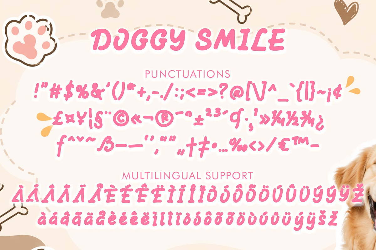 Doggy Smile, a Blackletter Font by Yoga Letter (Photo 5 of 5)