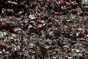Shiny crumpled foil with silver and, a Background Photo by Edalin's Store