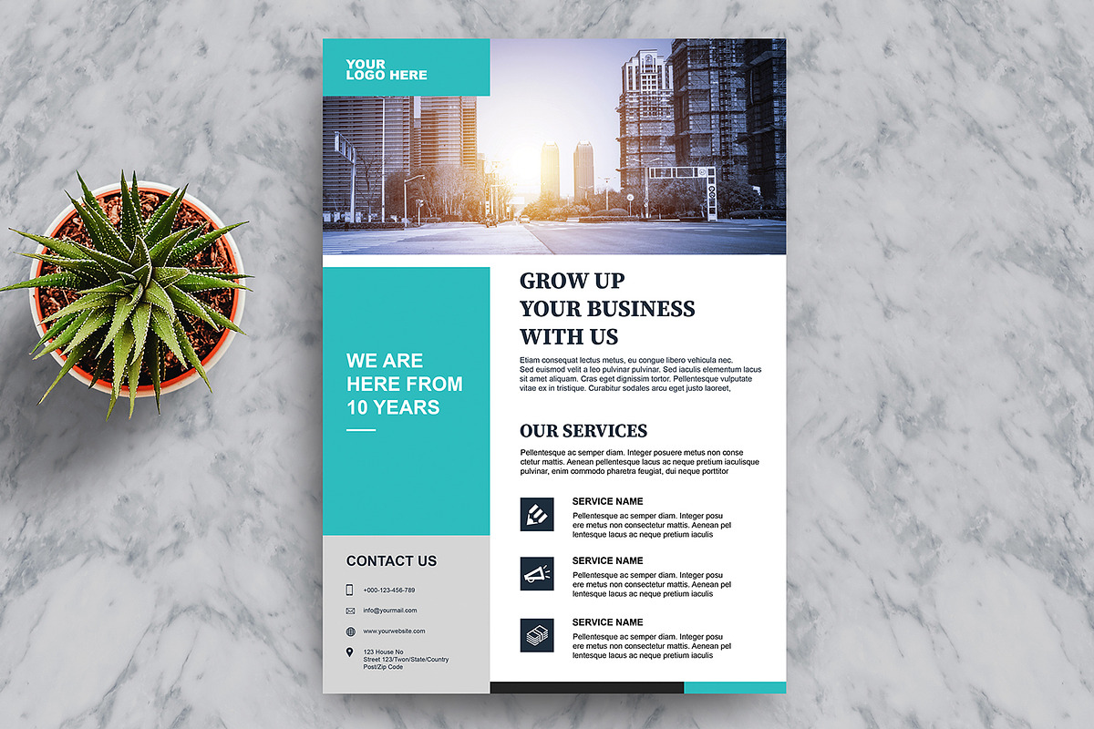 Corporate Flyer Bundle, a Flyer Template by SmmrDesign (Photo 4 of 4)