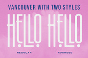 Vancouver - Condensed Display Font, a Font by Letterhend Studio (Thumbnail 2 of 9)