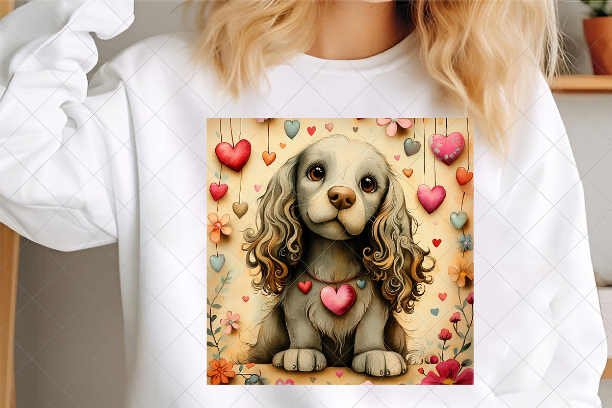 In Love With Dogs Clipart, an Illustration by SinaCreation (Photo 5 of 7)