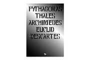 GEOMETRY FONT / HÌNH HỌC FONT, a Sans Serif Font by HaiHoa (Thumbnail 10 of 11)