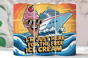 Free Ice Cream 20oz Tumbler