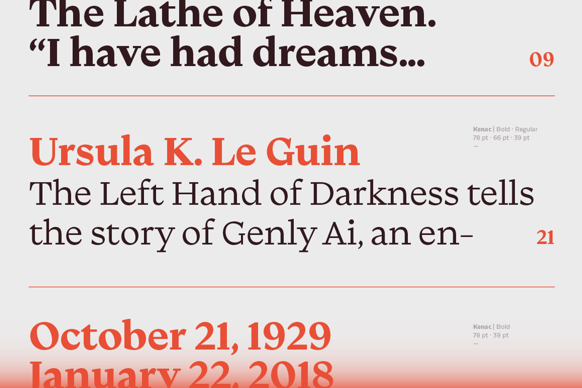 Kenac, a Serif Font by Latinotype (Photo 12 of 15)