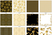 Golden Paper Collection - Paper 3, a Pattern Graphic by Adriana Ferrari (Thumbnail 2 of 2)