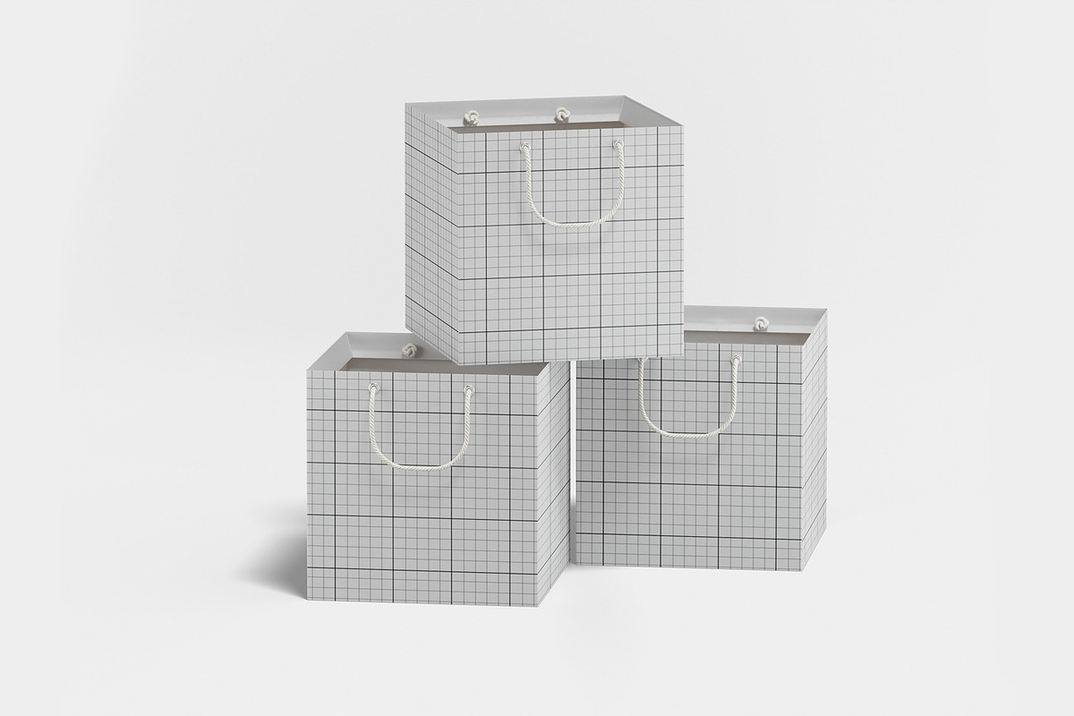 Paper Bag Mockup, a Packaging Mockup by Unerispace (Photo 2 of 3)