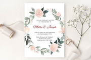 Pink, Beige and Grey Florals, an Illustration by Graphic Blue Bird (Thumbnail 4 of 6)