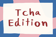 Tcha Edition Font, a Handwritten Font by tchastudio (Thumbnail 1 of 2)