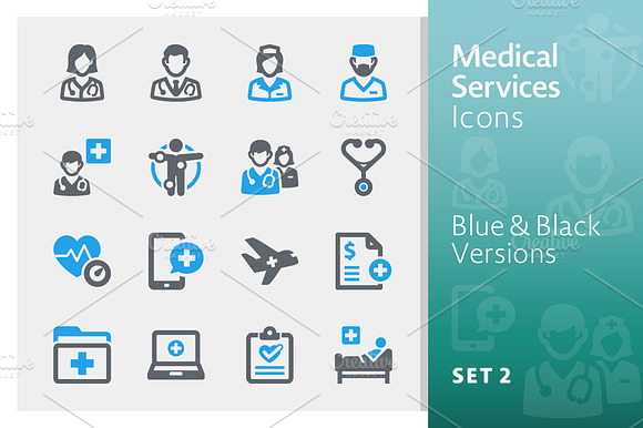 Medical Services Icons Set 2 Sympa