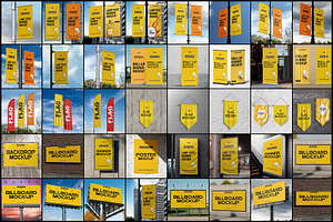 Billboard Mockup, an Advertising Mockup by mockupbuys