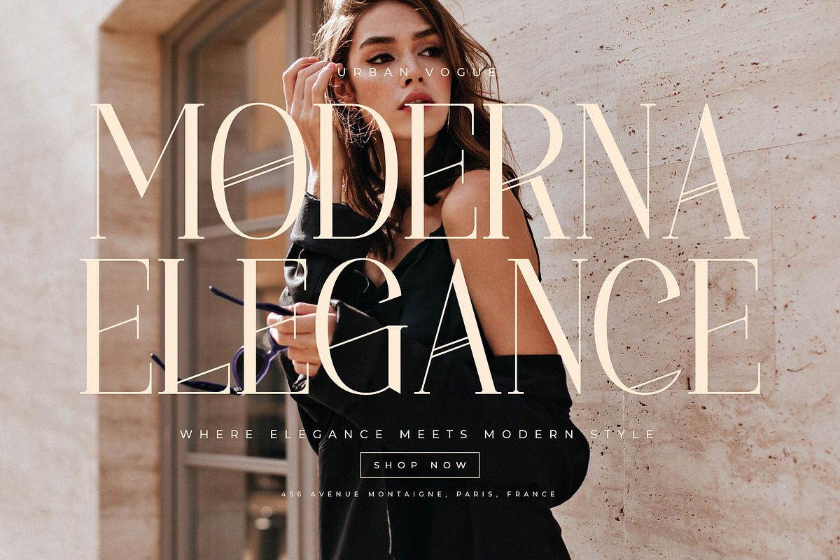 Holdmen Paradise Modern Serif, a Serif Font by timelesstype.co (Photo 5 of 20)
