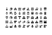 50 Water Crisis Icons, an Outline Icon by Side Project (Thumbnail 3 of 8)