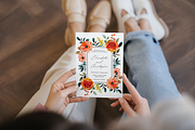 Editable Floral Wedding Invitation, an Invitation Template by ForeverPrint (Thumbnail 7 of 9)