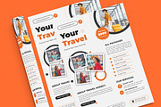 Travel Flyer Design, a Flyer Template by MightyDesign (Thumbnail 4 of 7)