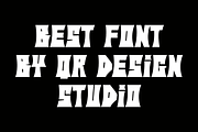 Joguc Regus - Darkness Font, a Blackletter Font by QR Design Studio (Thumbnail 3 of 6)