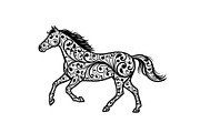Running Horse Silhouette SVG Bundle, an Illustration by Creativeshirt (Thumbnail 31 of 31)