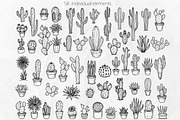 Cactus SVG Bundle | Succulent Art, an Illustration by Dervik Art Store (Thumbnail 2 of 8)