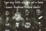 Christmas Symbols Font, a Symbol Font by Dansie Design (Thumbnail 2 of 4)