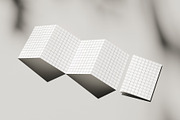 A4 Four Fold Flyer Mockup Bundle, a Books & Magazine Mockup by MockupShelf (Thumbnail 9 of 12)