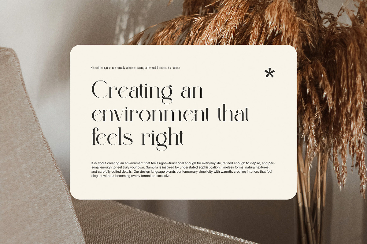 Gingga Elegant Serif Font, a Serif Font by Perfectype (Photo 6 of 8)