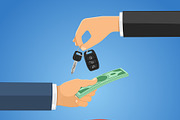 Car Sale Sharing Rent, an Object Illustration by TAlex (Thumbnail 4 of 6)