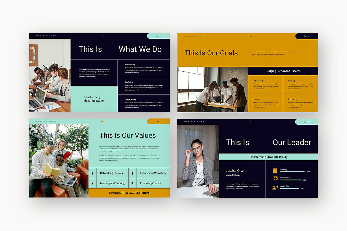 Kaksa : Business Pitch Powerpoint, a Presentation Template by Punkl Camp (Photo 14 of 16)